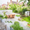 1 small garden 60x60 - Маленький сад: практичный дизайн заднего дворика дома