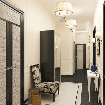 corridor img 17 400x400 - Как визуально расширить коридор?
