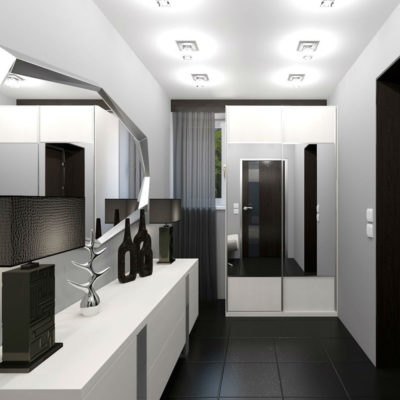 corridor img 2 400x400 - Как визуально расширить коридор?