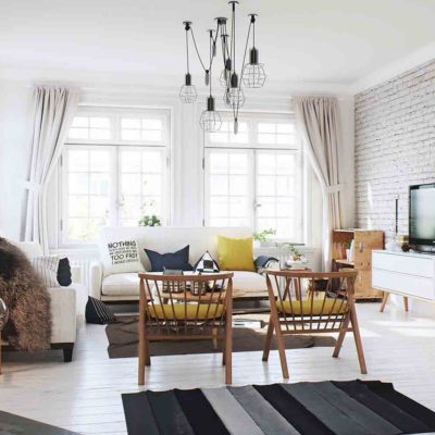 decorative brick in the interior 06 400x400 - Декоративный кирпич в интерьере и идеи его кладки