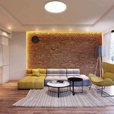 decorative brick in the interior 07 400x400 - Декоративный кирпич в интерьере и идеи его кладки