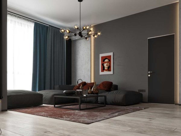 Дизайн интерьера 2-комн. апартаментов в ЖК “Новопечерские Липки” by ARCHEVISTA DESIGN - фото 5