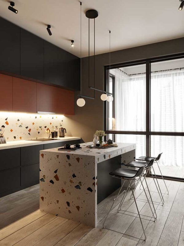 Дизайн интерьера 2-комн. апартаментов в ЖК “Новопечерские Липки” by ARCHEVISTA DESIGN - фото 8