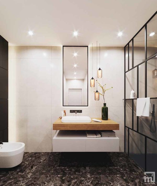 Дизайн интерьера 1-комн.кв. “Лаконичный контраст” by One M2 ARCHITECTS - фото 10