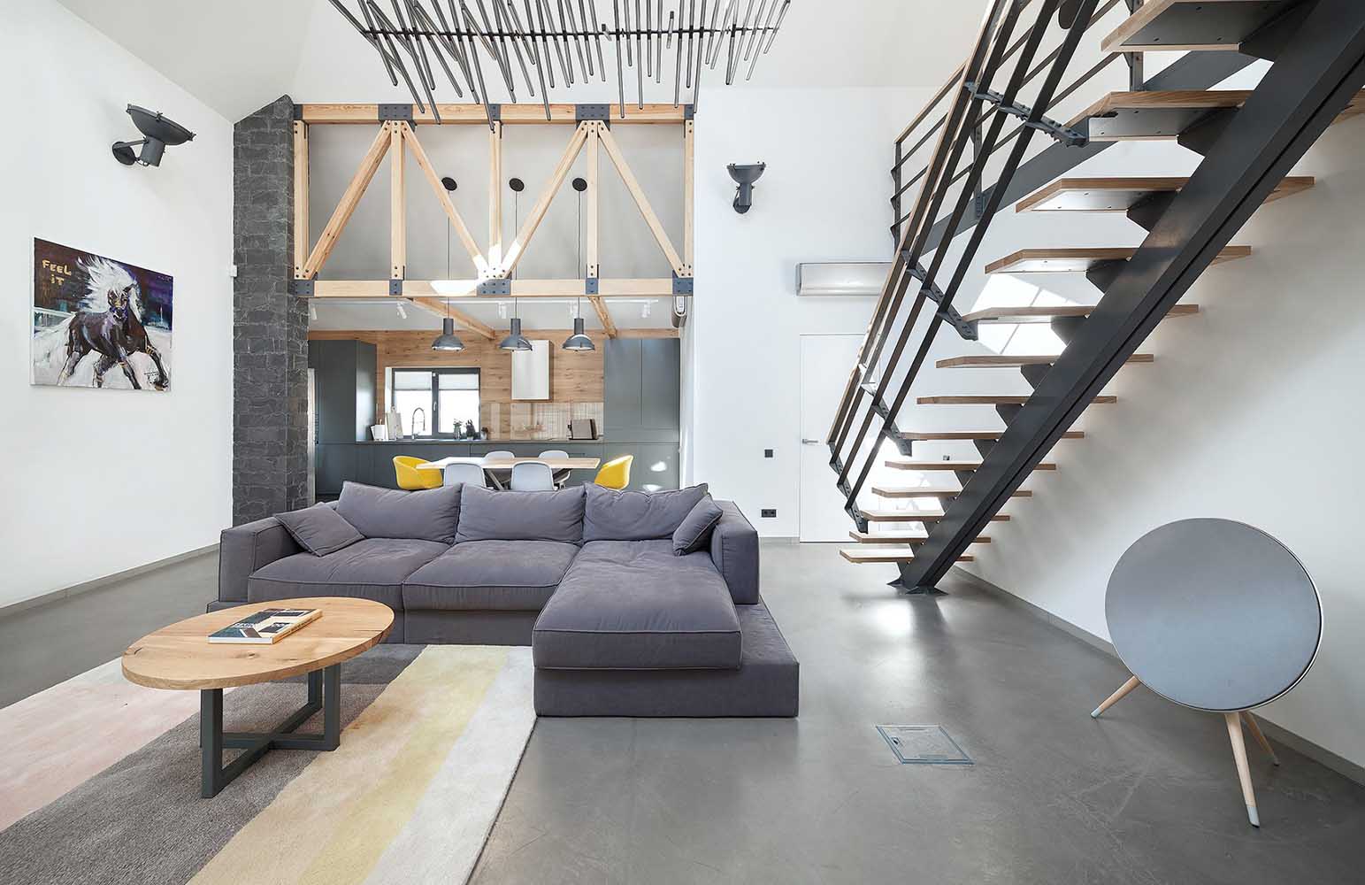 design interior house for family by tseh 01 - Реконструкция и дизайн интерьера дома в минималистическом стиле by TSEH