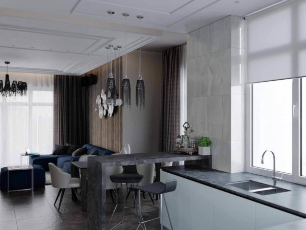 Дизайн интерьера дома “Модерн через призму классики” by Lavreniuk - фото 4