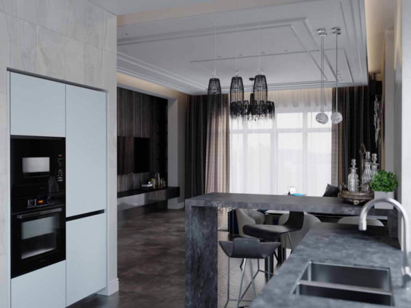 Дизайн интерьера дома “Модерн через призму классики” by Lavreniuk - фото 5