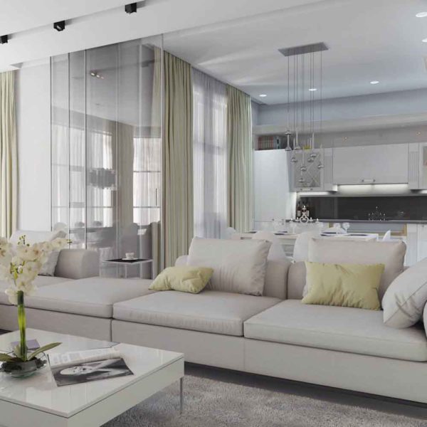 Дизайн интерьера 4-комн.кв. в дуете классики и модерна by Elitehouse - фото 1