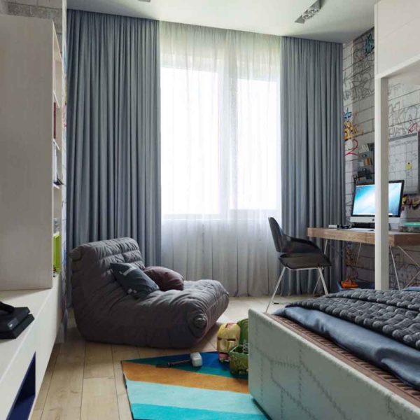 Дизайн интерьера 4-комн.кв. в дуете классики и модерна by Elitehouse - фото 13