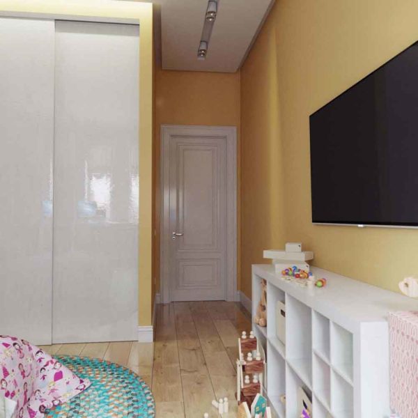 Дизайн интерьера 4-комн.кв. в дуете классики и модерна by Elitehouse - фото 22