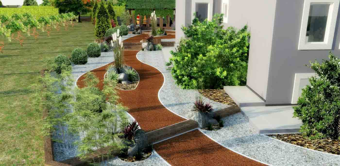 Садовые дорожки для разных стилей ландшафтного дизайна