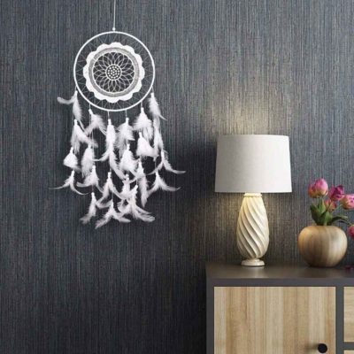 dream catcher in interior 08 400x400 - Ловцы снов, как декор: добавьте интерьеру магии!