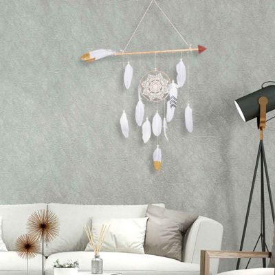 dream catcher in interior 16 400x400 - Ловцы снов, как декор: добавьте интерьеру магии!