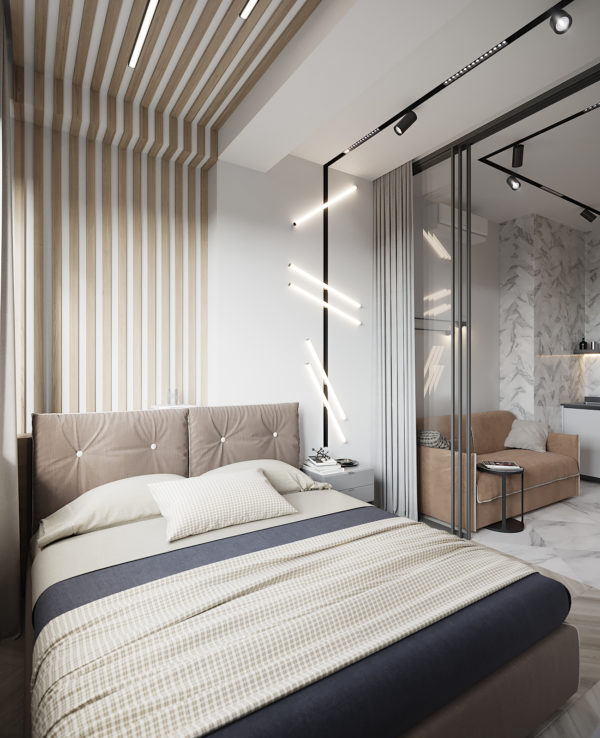 Дизайн интерьера 1-комн.кв. “ЖК SAN FRANCISCO Creative House” by NS INTERIOR DESIGN - фото 4