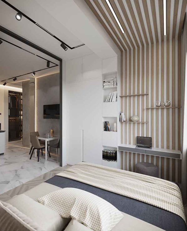 Дизайн интерьера 1-комн.кв. “ЖК SAN FRANCISCO Creative House” by NS INTERIOR DESIGN - фото 5