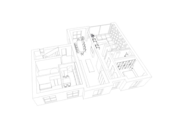 Архитектура дома и дизайн интерьера в стиле ваби-саби “Shkrub house” by Sergey Makhno Architects - фото 53
