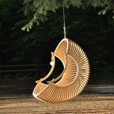 suspended chair img 12 400x400 - Подвесное кресло в интерьере: уютный и стильный элемент мебели