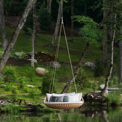 suspended chair img 16 400x400 - Подвесное кресло в интерьере: уютный и стильный элемент мебели