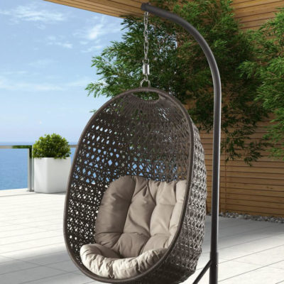 suspended chair img 24 400x400 - Подвесное кресло в интерьере: уютный и стильный элемент мебели
