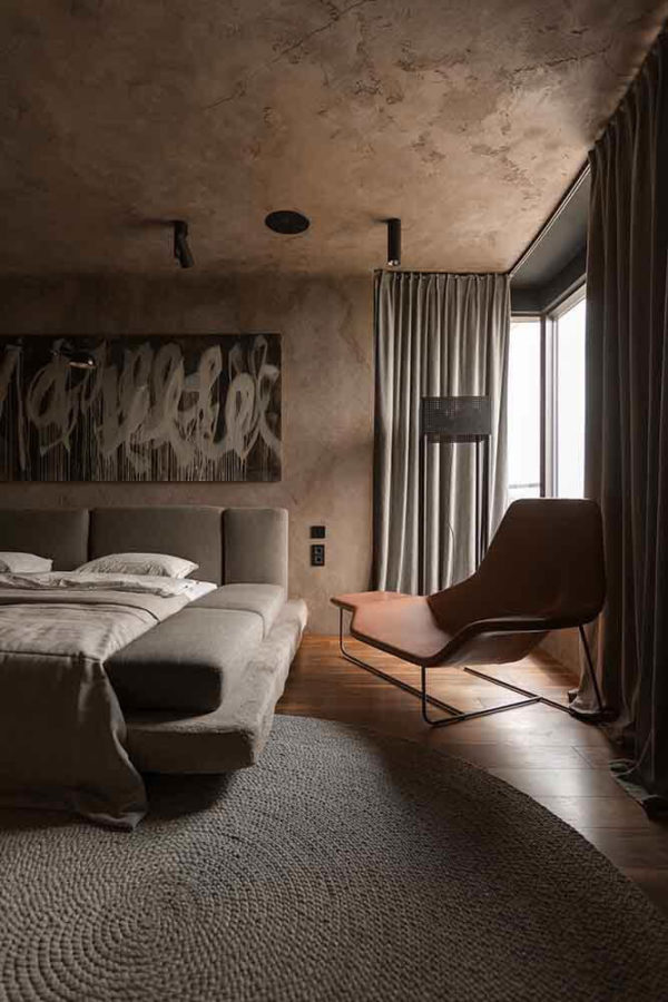 Дизайн интерьера 4-комн.кв. “Yogo Apartment” с железным характером by Sergey Makhno Architects - фото 23